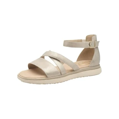 Image of Tamaris Comfort Damen Flache Sandale BEIGE GLAM (37)