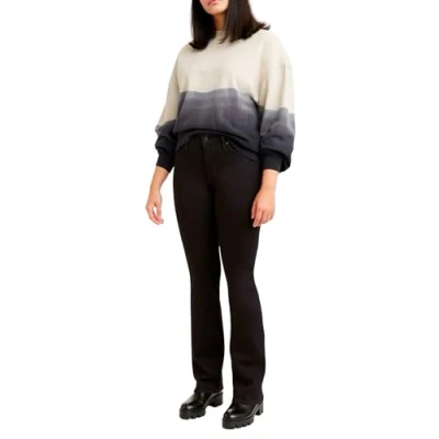 Image of Levi&#039;s Women&#039;s 315 Shaping Bootcut Jeans315 塑形微喇牛仔裤315 쉐이핑 부츠컷 진315 塑形靴型牛仔褲315 Jeans Shaping315 מכנסי ג&#039;ינס מעצבים בגזרת מגף315 Jeans, Black and Black, 25W / 30L