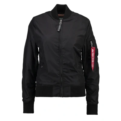 Image of Alpha Industries MA1 TT WMN Bomber Jacket, Women&#039;s, Size: XS, Black