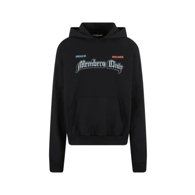 Image of Upscale by Mister Tee ONLY Members Sweatshirt, Men&#039;s, Size: Medium, Black