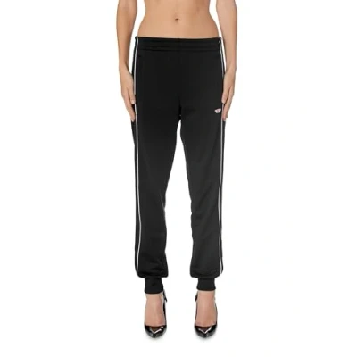 Image of Diesel JAM Piping Tracksuit bottoms, Women&#039;s, Size: XL, Black