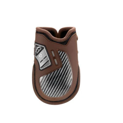 Image of Veredus Carbon Gel Absolute Tendon Boots Brown Full Size Horse Riding Equestrian