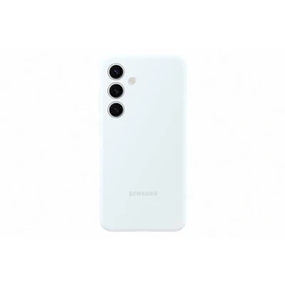 Image of Samsung Silicone Back Cover White Galaxy S24