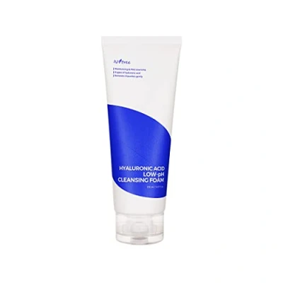 Image of IsNtree Low pH Hyaluronic Acid Cleansing Foam 150ml, 5.07 fl.oz Moisturising and Mild 8 Types of Helps Gently Remove Impurities