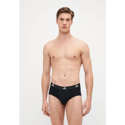 Image of adidas Sportswear Brief 3 PACK Briefs, Men&#039;s, Size: Medium, Black