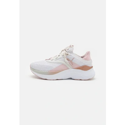 Image of Puma Softride Mayve Training shoe, Women&#039;s, Size: 5.5, Feather gray/mauve mist/rose gold Textile/synthetics