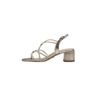 Image of Tamaris Sandals, Women&#039;s, Size: 3.5, Light gold shoes