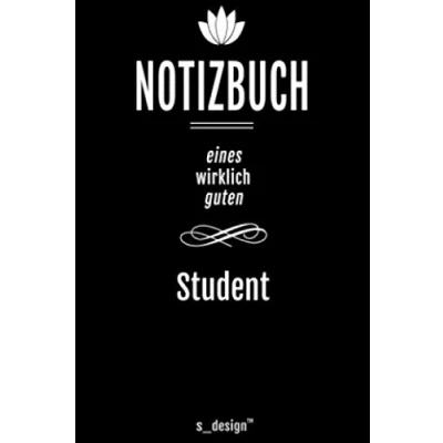Image of Notizbuch für Studenten: Originelle Geschenk Idee [120 Seiten liniertes DIN A6 blanko Papier]