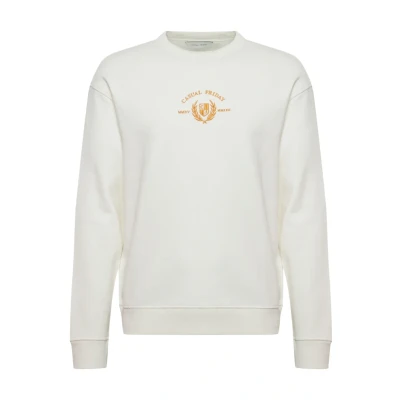 Image of Casual Friday SAGE Embroidery Sweatshirt, Men&#039;s, Size: Large, Snow white