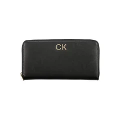 Image of Calvin Klein Women&#039;s Re Lock Z/a Wallet Lg K60k609699, Black (Ck Black), OS