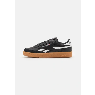 Image of Reebok Classic CLUB C Revenge Vintage Unisex Trainers, Size: 6, Black/white Leather/synthetics