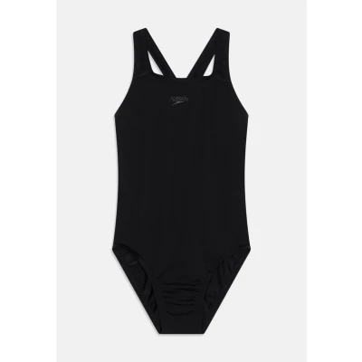 Image of Speedo Girls ECO Endurance Medalist Swimsuit for kids, Size: 4 5y, Black