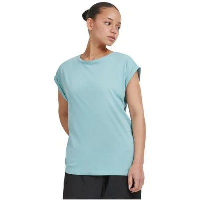 Image of Urban Classics Extended Shoulder Basic Tshirt, Women&#039;s, Size: 4XL, Bluemint