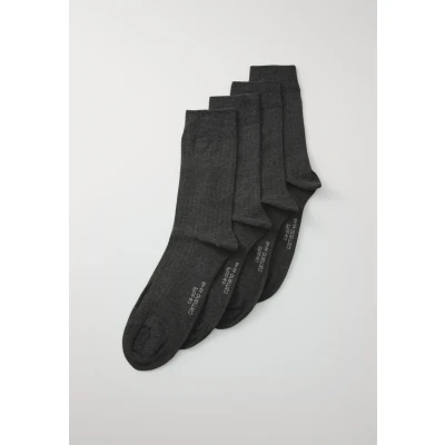 Image of camano Online MEN Shadow Stripes Socks 4 PACK Socks, Men&#039;s, Size: 6 8, Anthracite melange