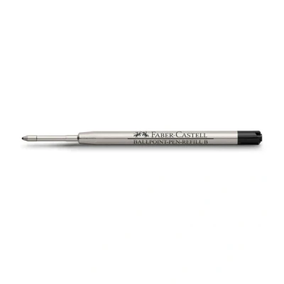 Image of Faber Castell B ISO 12757 2 G2 Large Capacity Ballpoint Pen Refill (Pack of 5, Black)