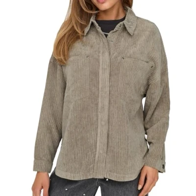 Image of ONLY Janine RAI Summer jacket, Women&#039;s, Size: XS, Weathered teak