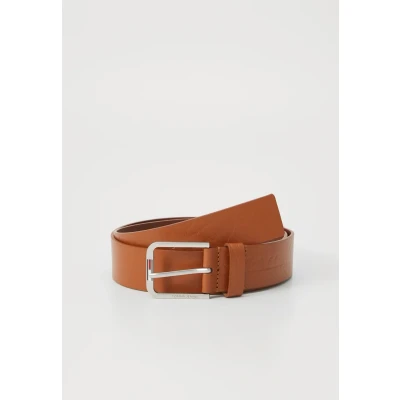 Image of Tommy Jeans Men&#039;s Fixed Belt, Brown (Cognac), 115