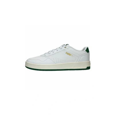 Image of Puma Unisex Adults Court Classic Sneaker, White Vine Gold, 7 UK