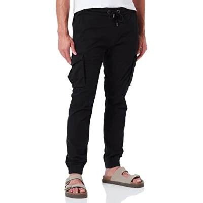 Image of ALPHA INDUSTRIES Men&#039;s Casual Trousers Cotton Twill Jogger for Men