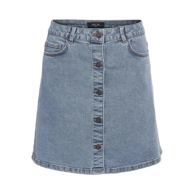 Image of Noisy May Nmronnie Skirt denim skirt, Women&#039;s, Size: 8, Light blue