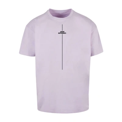 Image of Merchcode Think Different Heavy Print Tshirt, Men&#039;s, Size: XS, Lilac