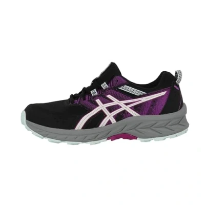 Image of Asics Preventure 9 Unisex Trail running shoes for kids, Size: 5, Black/soothing sea Imitation leather/ textile