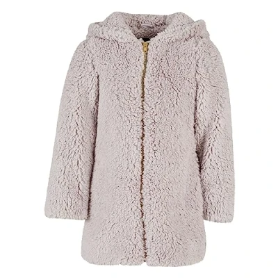 Image of Urban Classics Sherpa Winter coat for kids, Size: 11 12y, Warmgrey