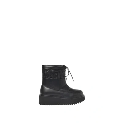 Image of Love Moschino Platform Power ankle boots, Women&#039;s, Size: 7, Nero High quality imitation leather