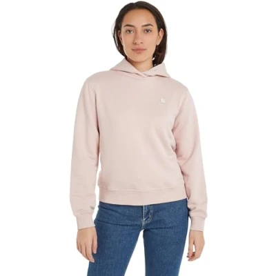 Image of Calvin Klein Jeans Women&#039;s Hoodie, Sepia Rose, L