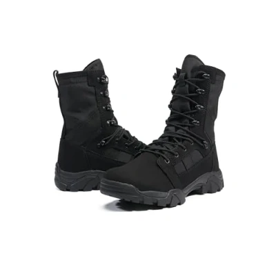 Image of Brandit Defense Laceup boots, Men&#039;s, Size: 9, Black Nylon