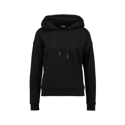 Image of Urban Classics Ladies Hoody Hoodie, Women&#039;s, Size: Medium, Black