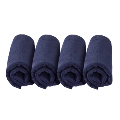 Image of Kentucky Horsewear Stable Wraps Set of 4 Navy Horse Riding Equestrian