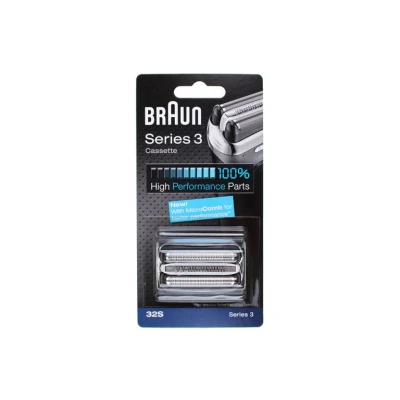 Image of Braun Shaving cassette series 3 32s silver 81633297