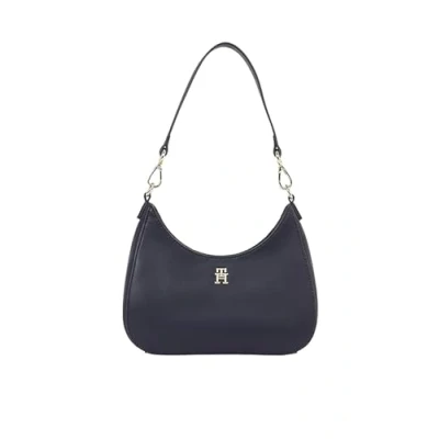 Image of Tommy Hilfiger Logotape Shoulder BAG Handbag, Women&#039;s, Size: One Size, Blue