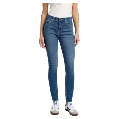 Image of Lee Scarlett HIGH Jeans Skinny Fit, Women&#039;s, Size: 28x31, Mid martha