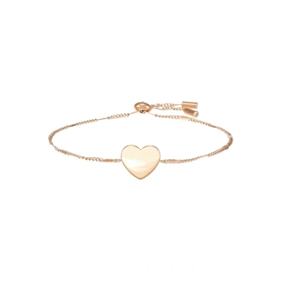 Image of Fossil Classics Bracelet roségoldcoloured, Women&#039;s, Size: One Size, Roségold coloured