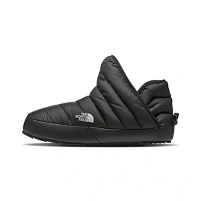 Image of The North Face Thermoball Traction Winter boots BLACK/WHITE, Women&#039;s, Size: 7, Black/white Textile