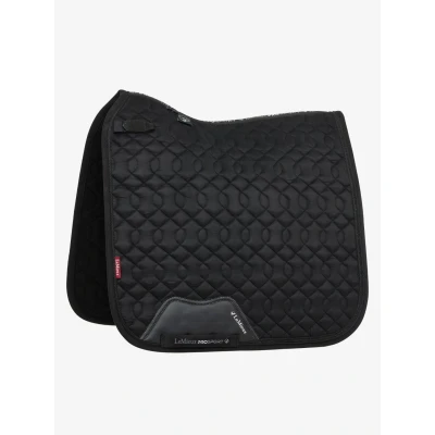 Image of LeMieux saddlepad Crystal Suede black