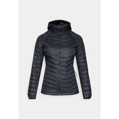 Image of Columbia Powder PASS Hybrid Hooded Jacket Outdoor jacket, Women&#039;s, Size: XL, Black