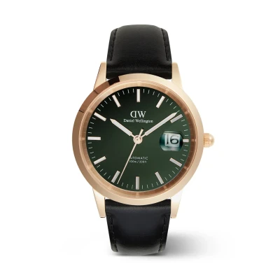 Image of Daniel Wellington Iconic Sheffield Automatic Watch, Size: 40, Rose gold