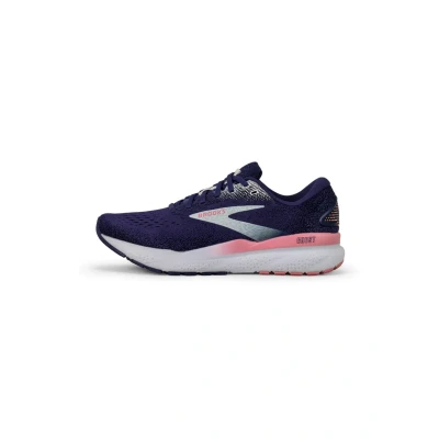 Image of Brooks Ghost 16 Road running shoes, Women&#039;s, Size: 3, Blue ribbon dianthus peacoat Textile