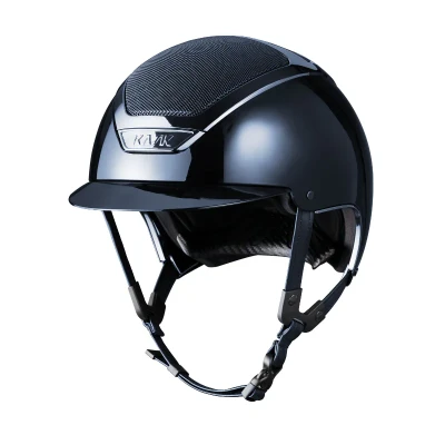 Image of Kask Dogma Pure Shine Navy 61cm Horse Riding Equestrian