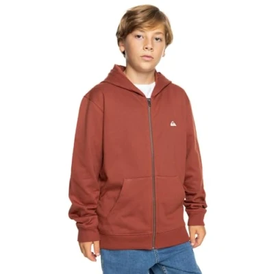 Image of Quiksilver Boy&#039;s Basic Hood Zip Youth Pullover Sweater (pack of 1)