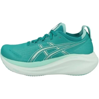 Image of ASICS Women&#039;s Gel Nimbus 27 Sneaker, Multicoloured, 3.5 UK