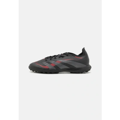 Image of adidas Unisex&#039;s Predator League Turf Football Boots, Core Black Grey Four Lucid Red, 8.5 UK