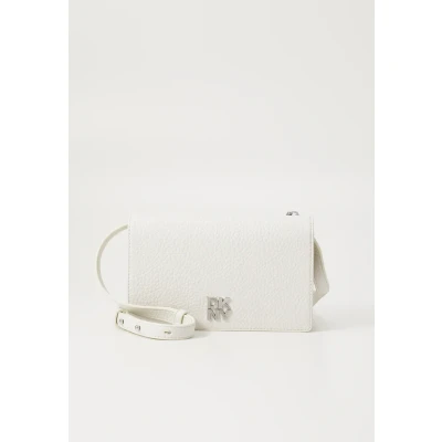Image of DKNY ETTA Wallet ON A String Across body bag, Women&#039;s, Size: One Size, White