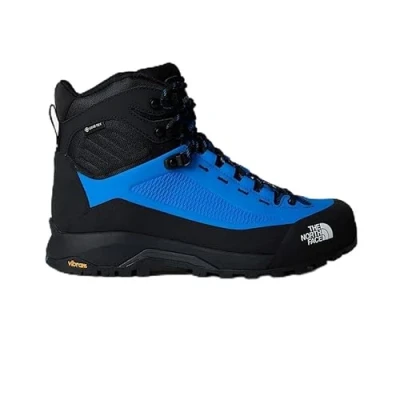 Image of THE NORTH FACE Men&#039;s M Verto Alpine Mid Gore tex Hiking Boot, Hero Blue Tnf Black, 6.5 UK