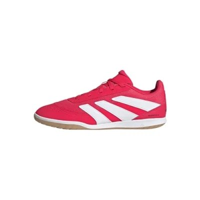 Image of adidas Performance Predator CLUB Indoor SALA football boots, Men&#039;s, Size: 6.5, Lucid red/footwear white/core black Synthetics/textile