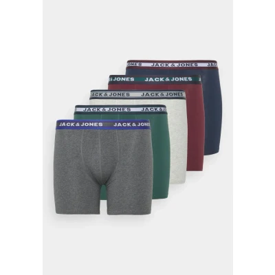 Image of JACK&amp;JONES PLUS Men&#039;s Boxer Shorts, Grey, 3XL