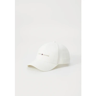 Image of Tommy Hilfiger Foundation 6 Panel Cap, Men&#039;s, Size: One Size, Ivory silk